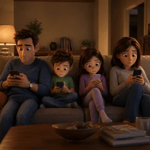 Família antes do Desafio