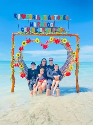 Família em Maragogi