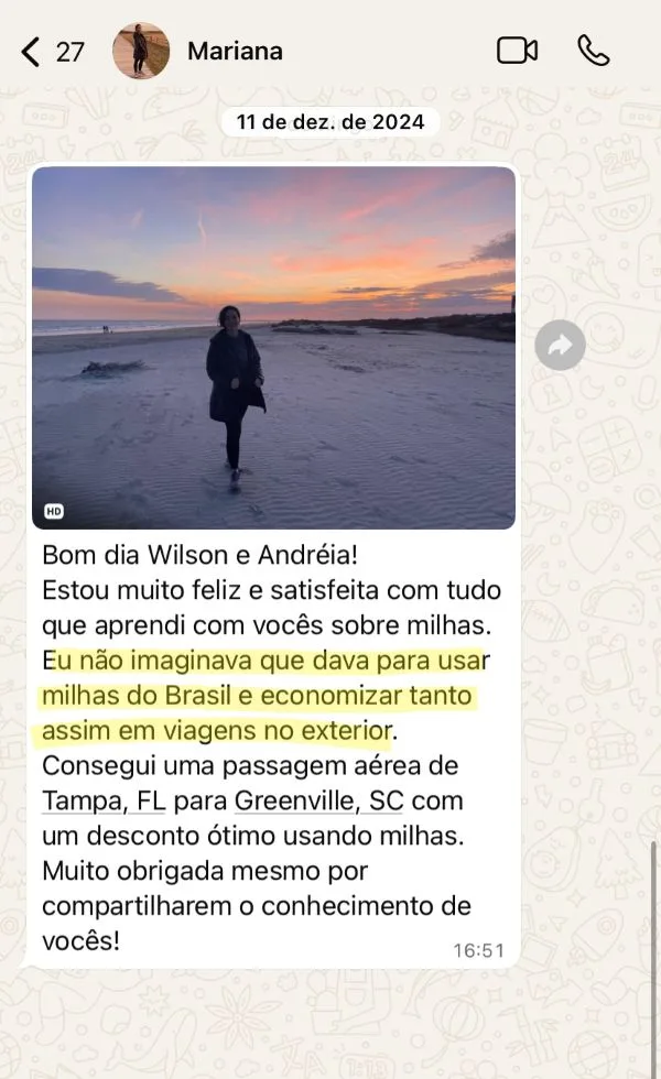 Depoimento de Mariana