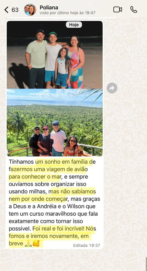 Depoimento de Poliana