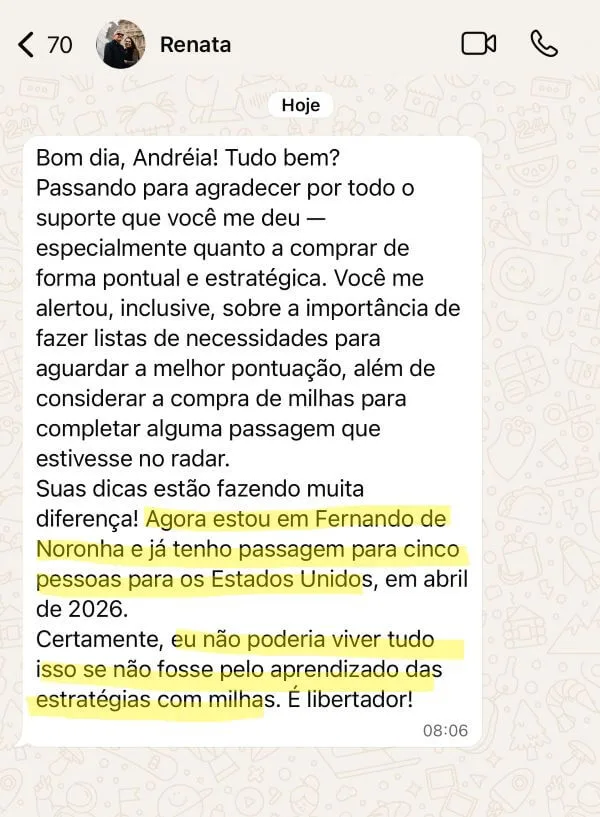 Depoimento de Renata