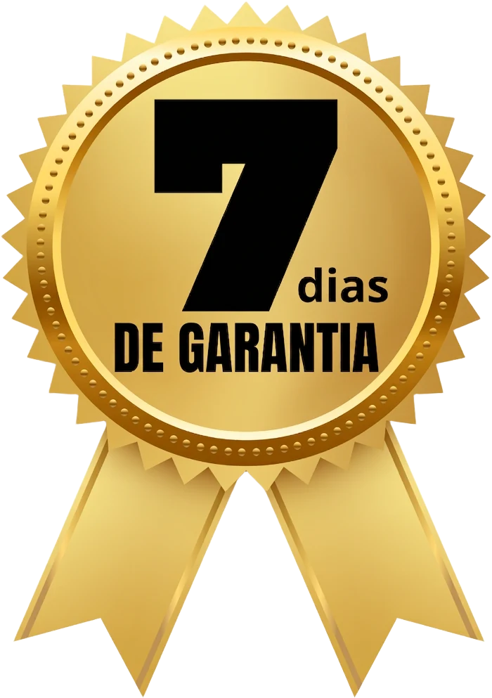 7 dias de garantia